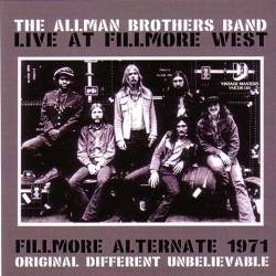 The Allman Brothers Band : Fillmore Alternate 1971